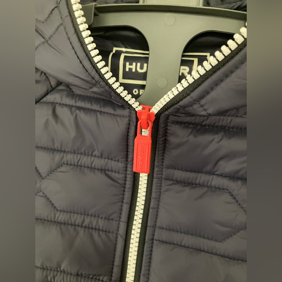 Hunter Original Mid layer Navy Puffer Jacket - Picture 13 of 13